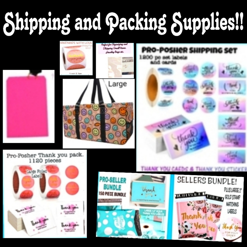 Take A Look 👀 SHIPPING SUPPLIES TO DELIGHT CUSTOMERS  Professional Packaging.